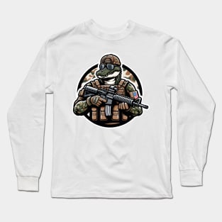 Tactical Crocodile Operator Long Sleeve T-Shirt